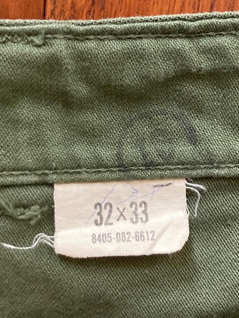 《再値下げ》US ARMY 米軍 ベイカーパンツ 60s OG-107 TYP1