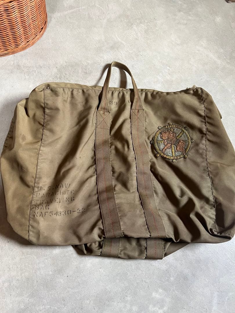 USN アビエイターバッグ　ビンテージ　40's WW2 USNAVY