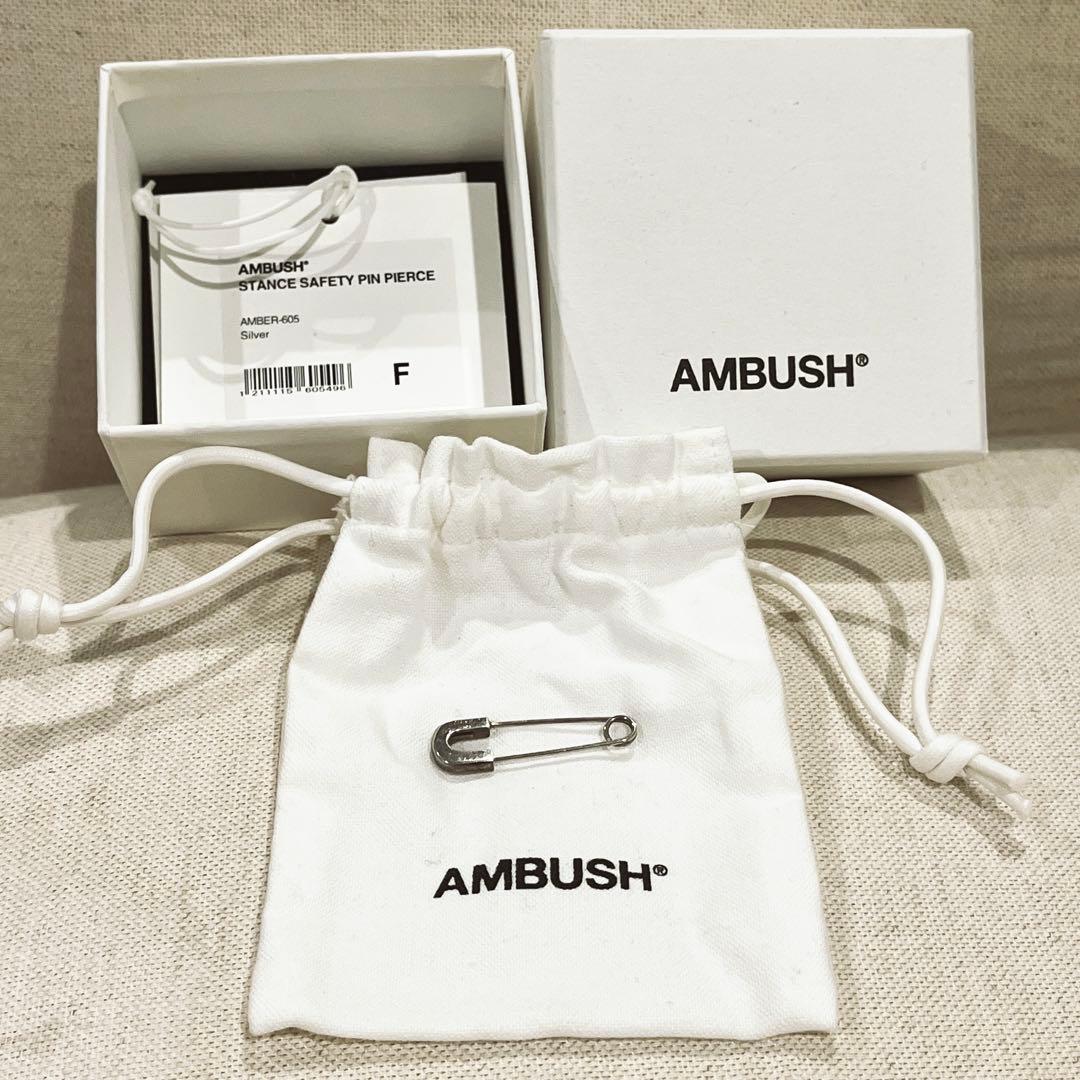 アクセサリー AMBUSH STANCE SAFETY PIN PIERCE