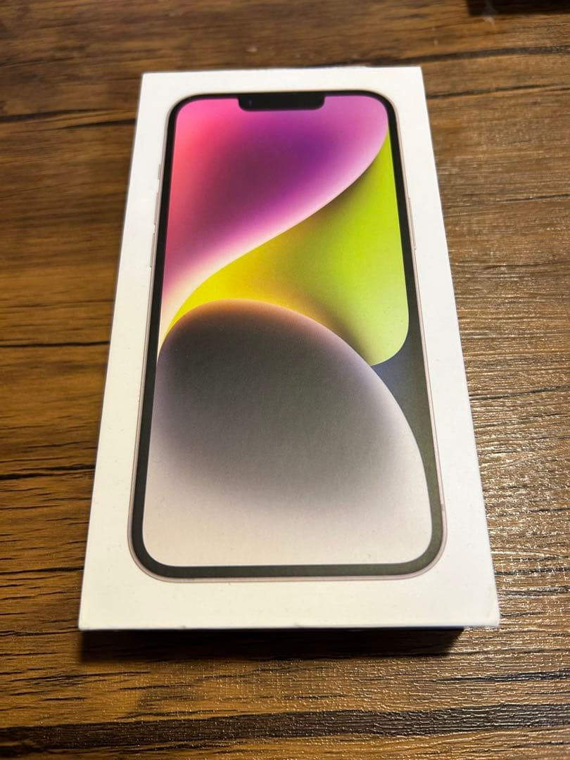 Apple iPhone 14ホワイト SIMフリー　裏面ひび割れあり