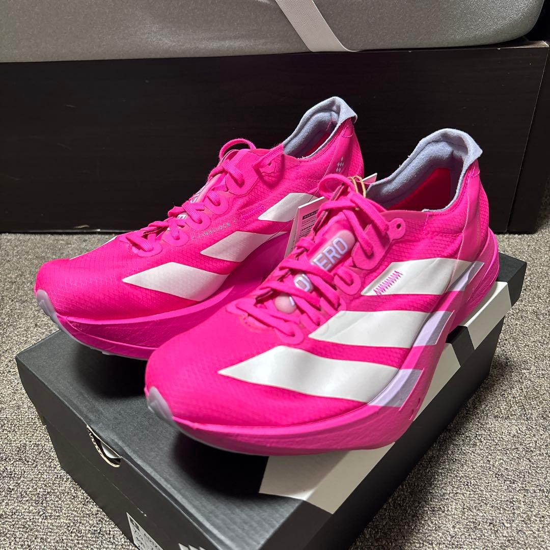 【新品未使用】アディダス アディゼロ アディオスプロ4 メンズ 25.5cm