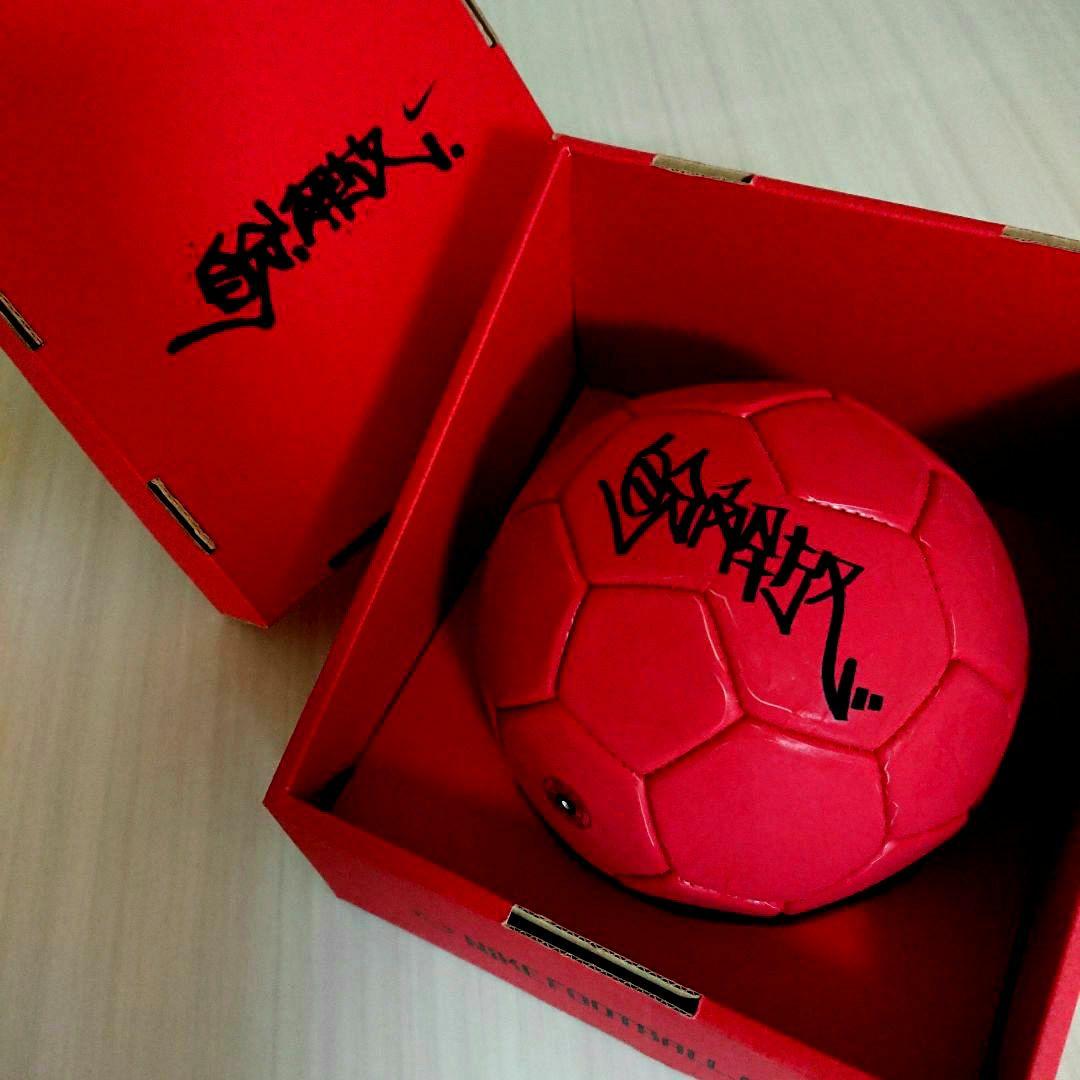 超超超希少！値段交渉有り！NIKE！自分解放(中田英寿:筆) サッカーボール