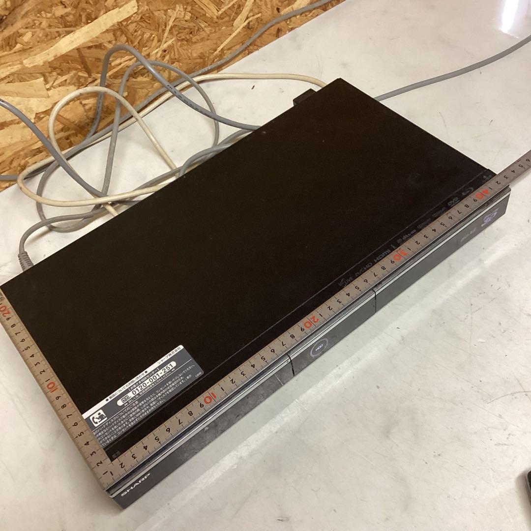 SHARP AQUOS BD-HDW80 ブルーレイディスクレコーダー（K57