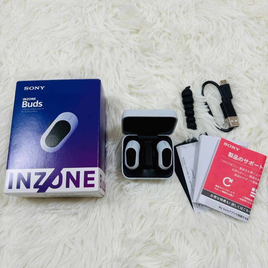 【美品】SONY INZONE Buds ワイヤレスイヤホン　PS5対応