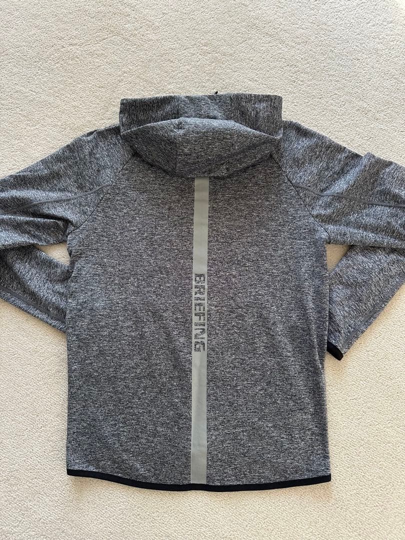 love cats BRIEFING グレー パーカー S