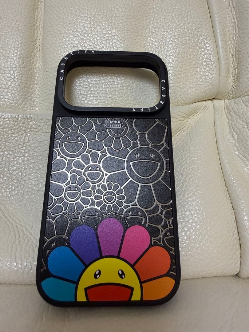 CASETiFY×村上隆 フラワー　iPhone17Proケース　箱あり