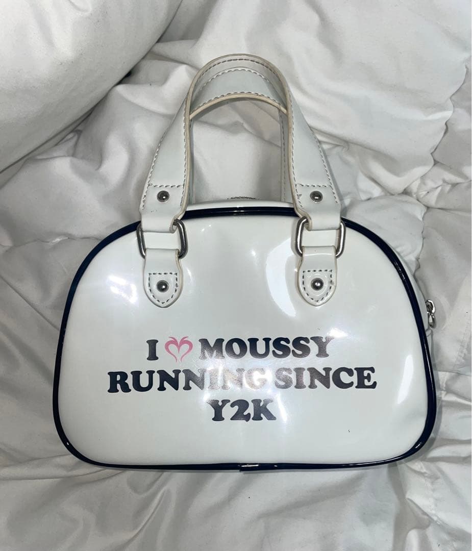 black eye patch moussyコラボ バッグ y2k