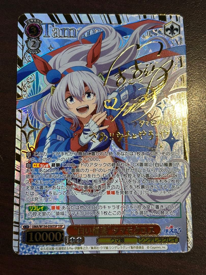 “白い稲妻”タマモクロス SSP