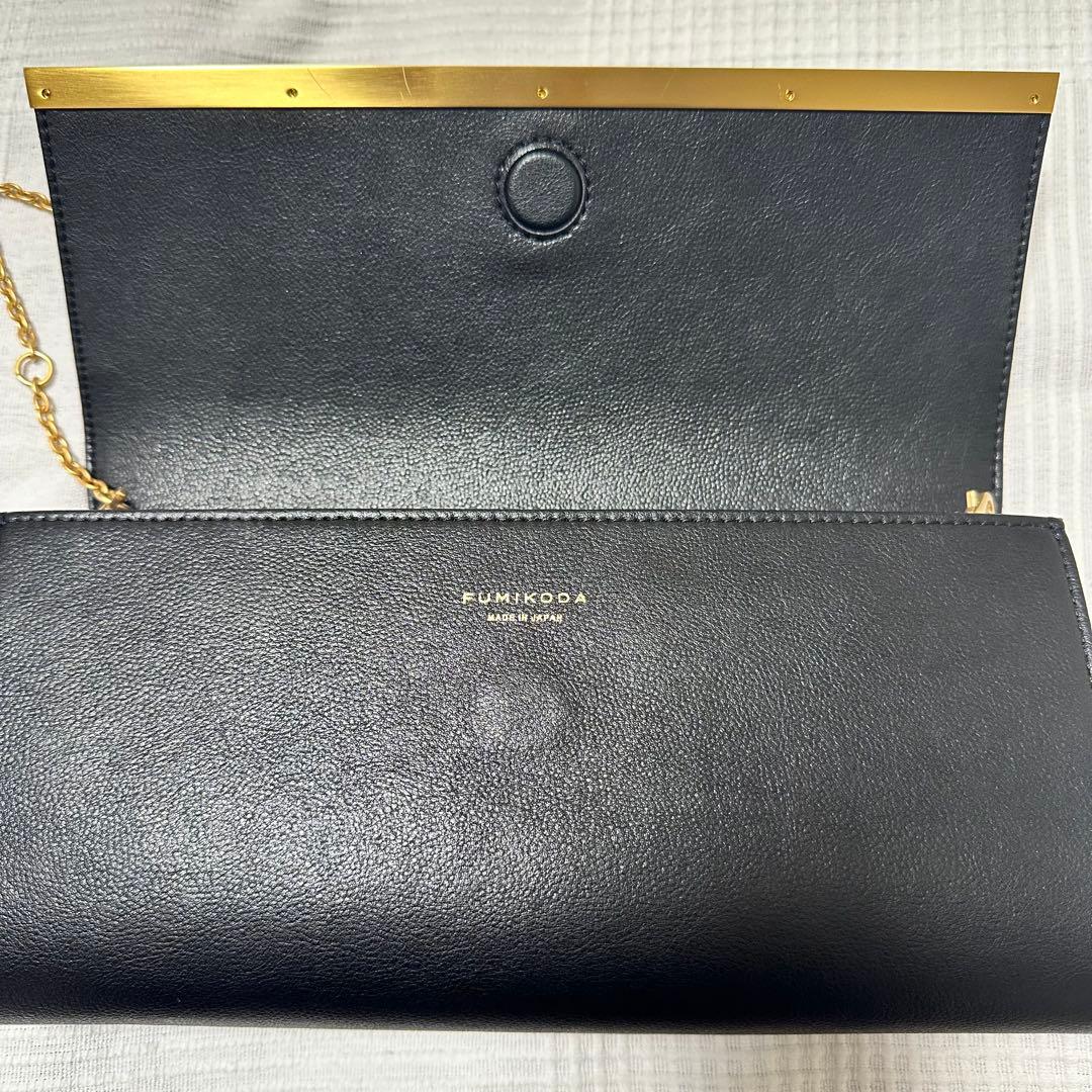 GW限定価格！　Fumikoda TALA チェーンストラップ付きクラッチバッグ