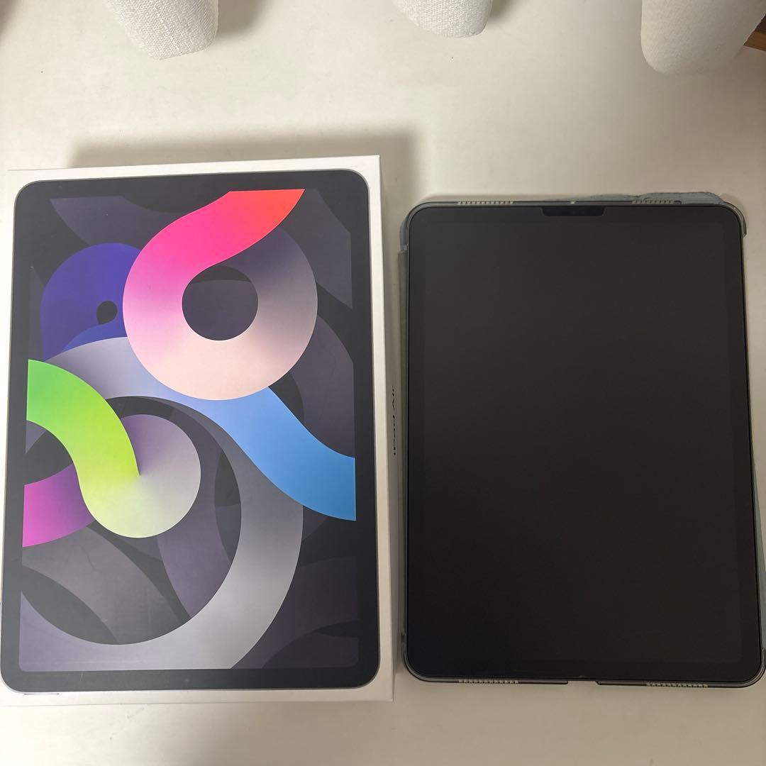 【美品】Apple iPad Air (第4世代) 64GB グレー　フィルム有