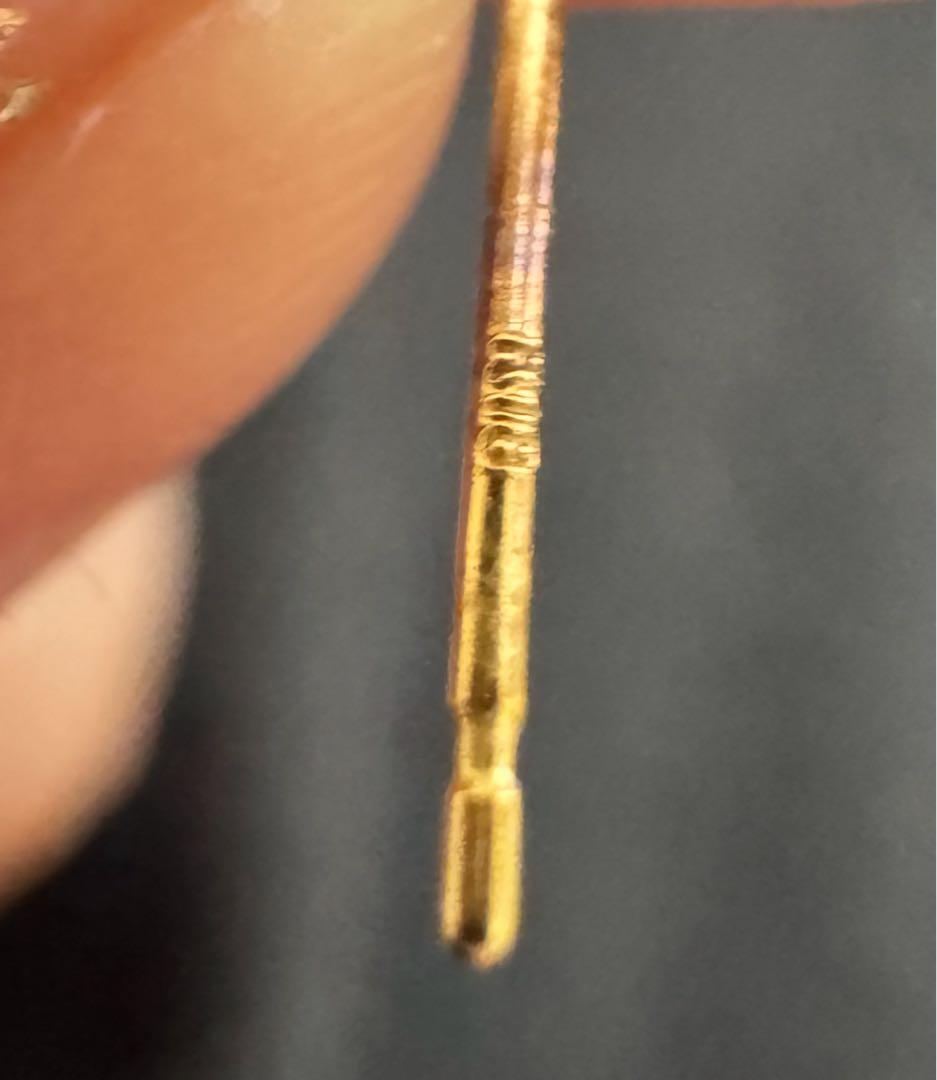 ダイヤモンド K18 ピアス 0.15ct 片耳