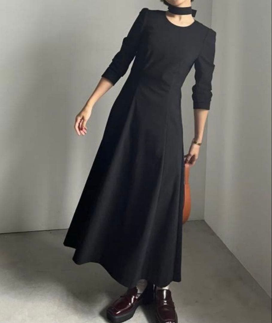 AMERI ワンピース黒