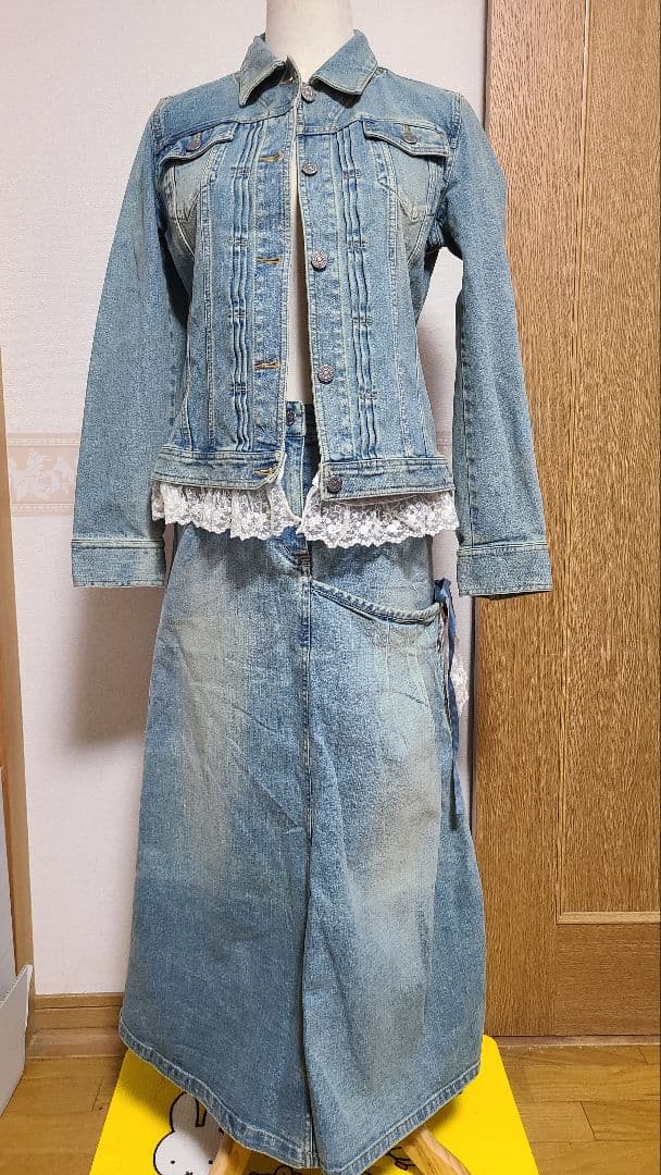 ✩すずよ様✩ ピンクハウス PINKHOUSE デニムジャケット＆スカート