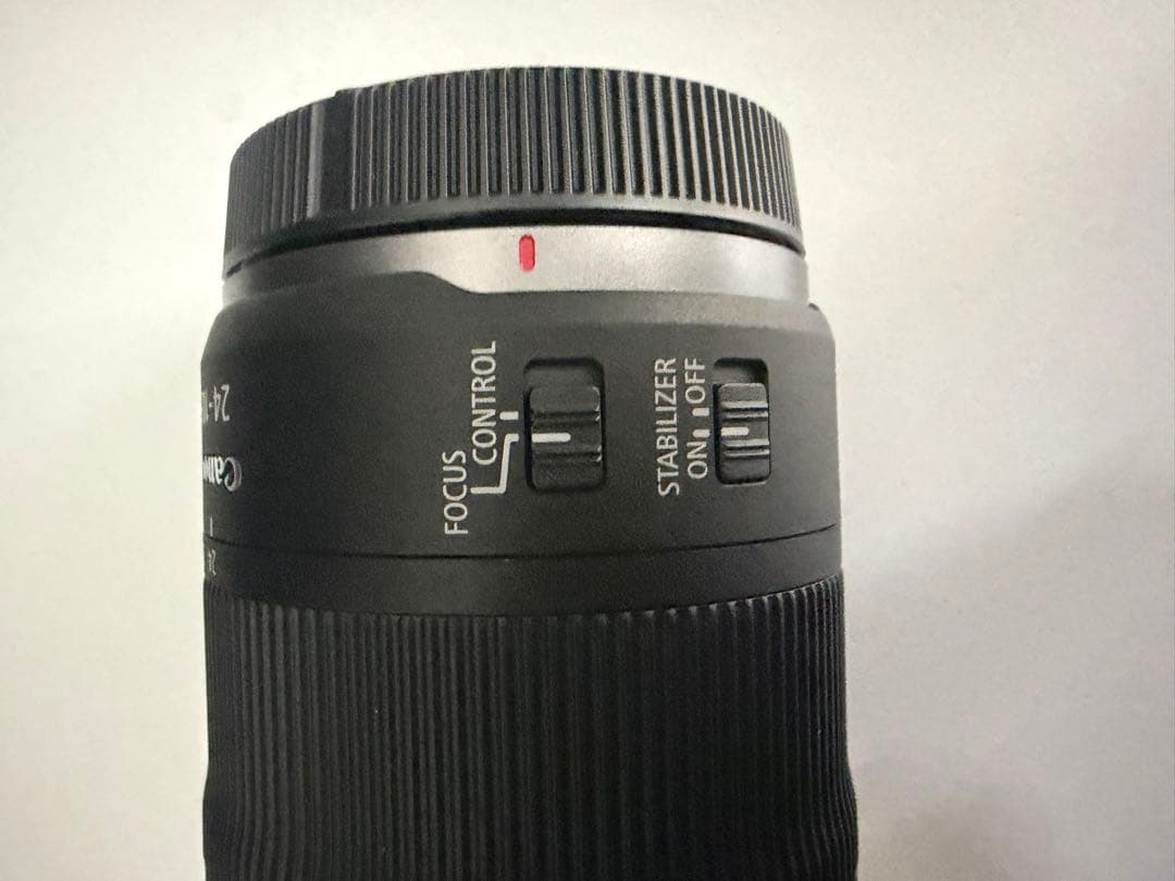 Canon RF24-105mm F4-7.1 IS STM キャップ付