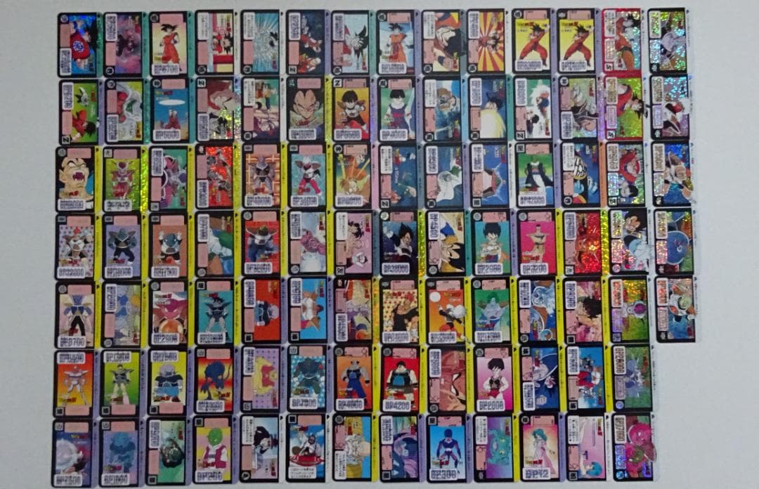 【パート3】ドラゴンボール カードダスハーフ EX 96種 フルコンプ