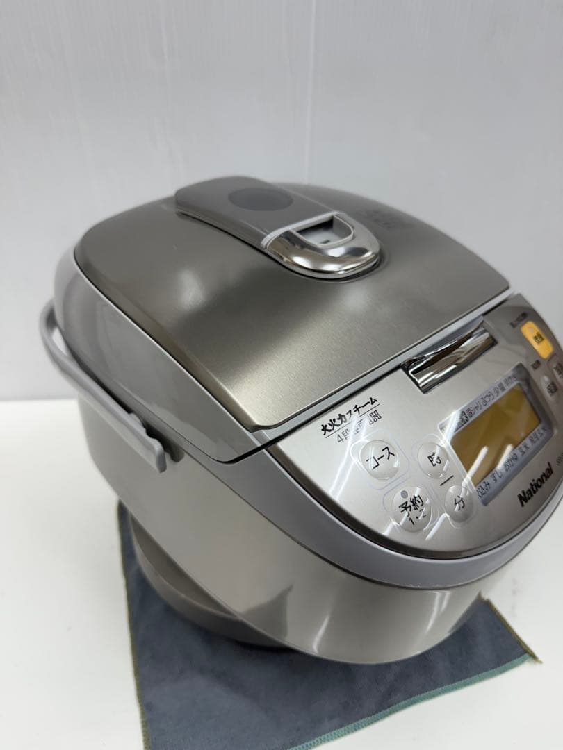 NATIONAL 大火力スチーム4段全面IHジャー炊飯器