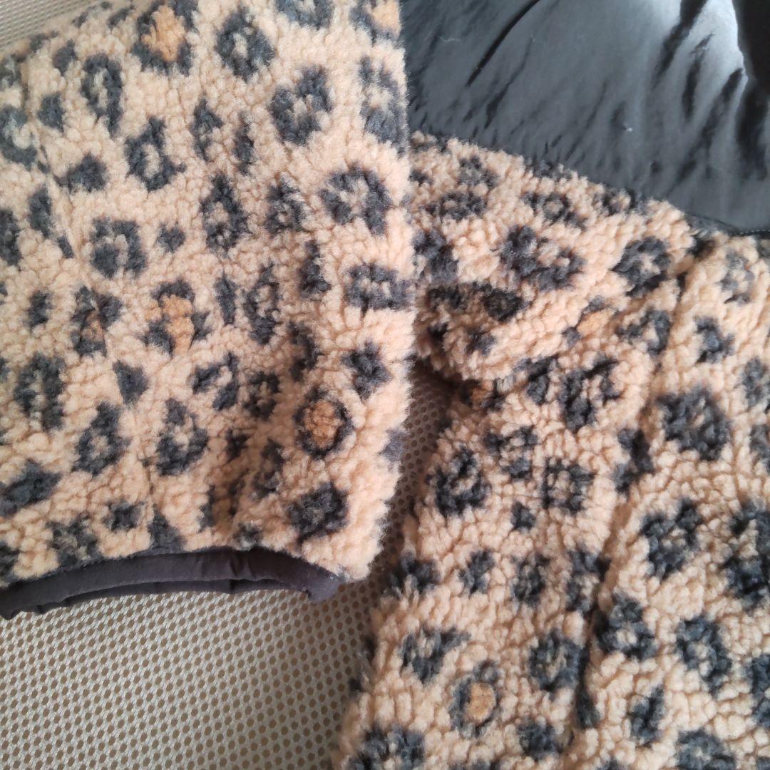 niko and ...ボアフリースポケットジャケット　ヒョウ柄　新品、未使用