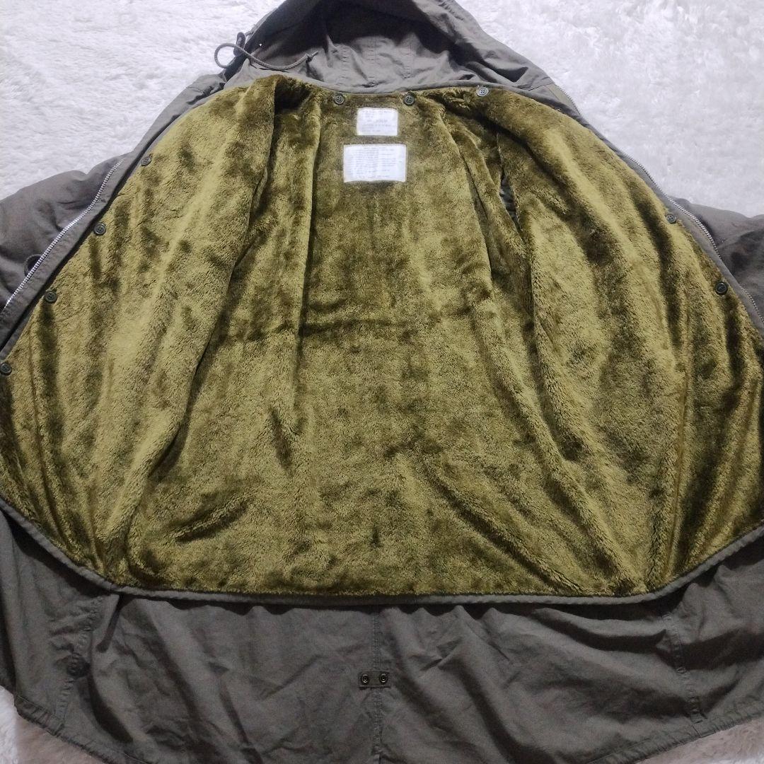 【未使用級】ヒューストン　M-51　ライナー付　モッズコート　青島コート　S　緑