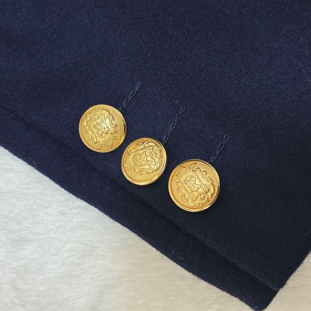 シップス x リングジャケット　紺ブレ　ダブル　金ボタン　テーラードジャケット