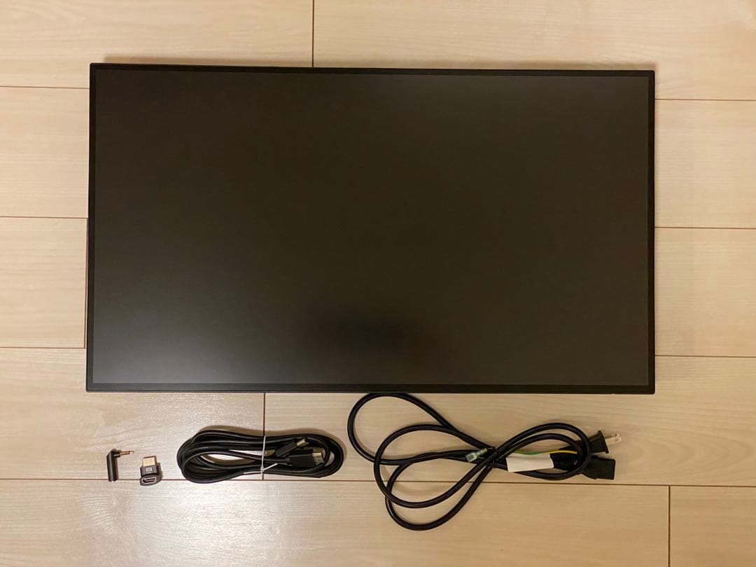 DELL 27インチ 4Kモニター U2723QX+ケーブル+端子（スタンドなし