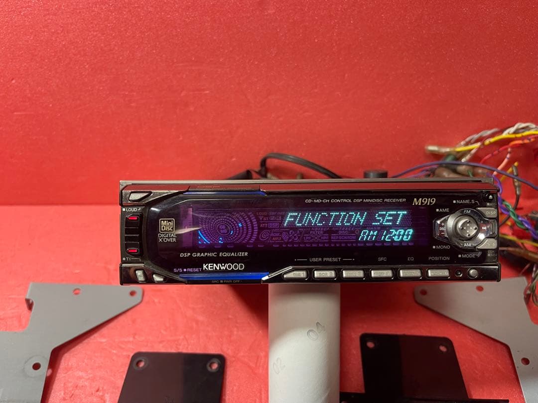 ケンウッド M919 MD DSP レシーバー 動作確認済み 日本製(260)