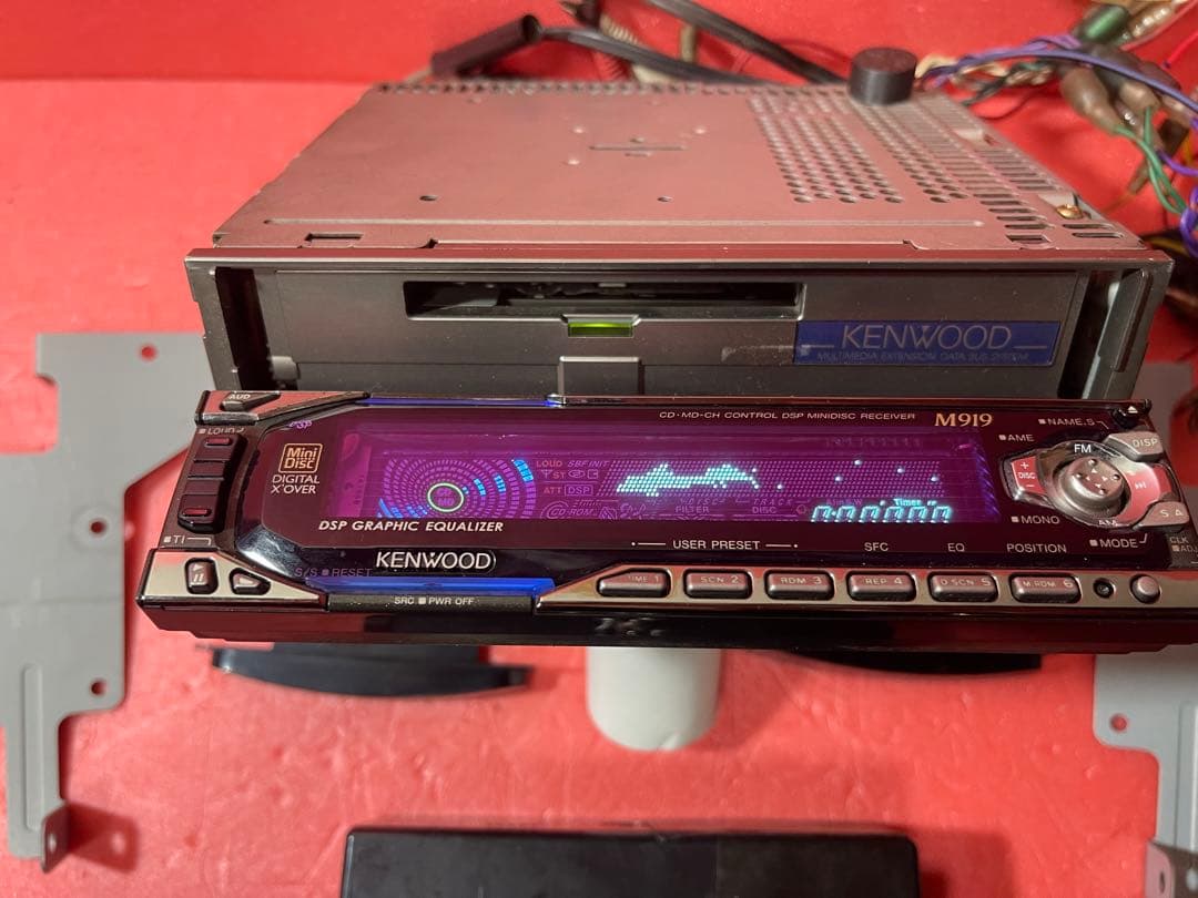 ケンウッド M919 MD DSP レシーバー 動作確認済み 日本製(260)
