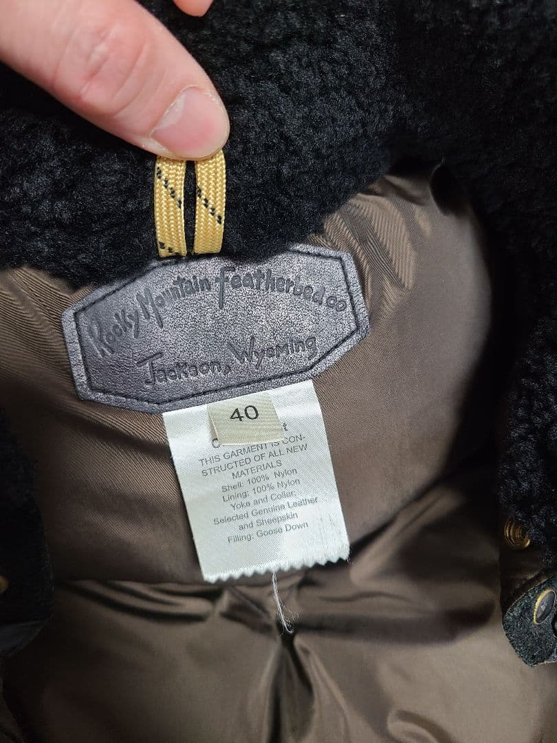 Koly Mountain Feather Co. ダウンベスト 40サイズ