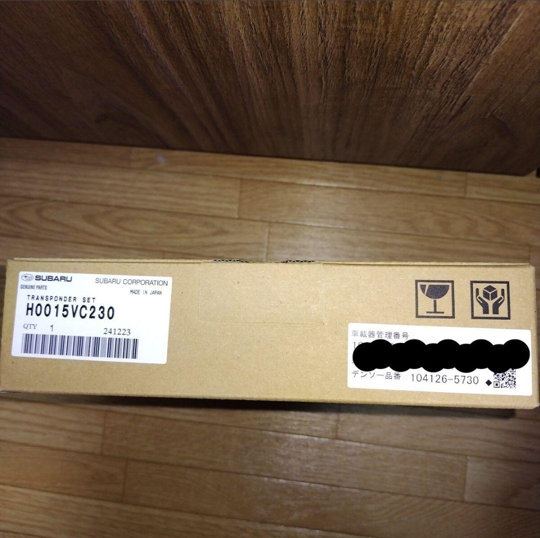 ヤ*ト様 SUBARU純正 H0015VC230 デンソー製 ナビ連動 ETC2