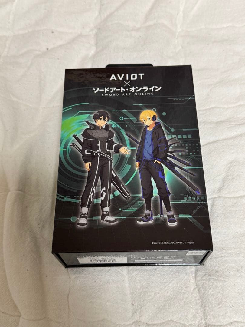 AVIOTワイヤレスイヤホン コラボ ソードアートオンライン ヒーローモデル