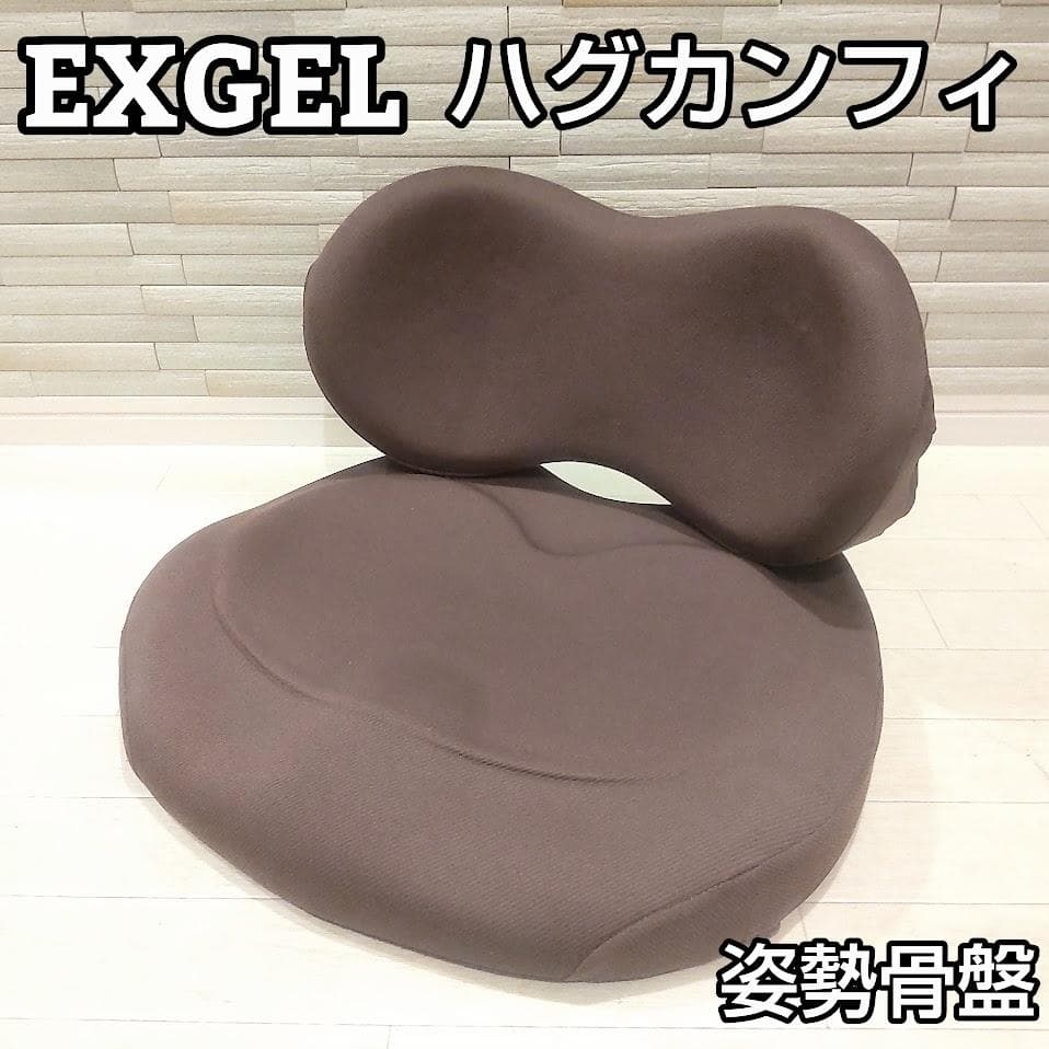 EXGEL(エクスジェル) / ハグカンフィ 骨盤 姿勢 サポートクッション