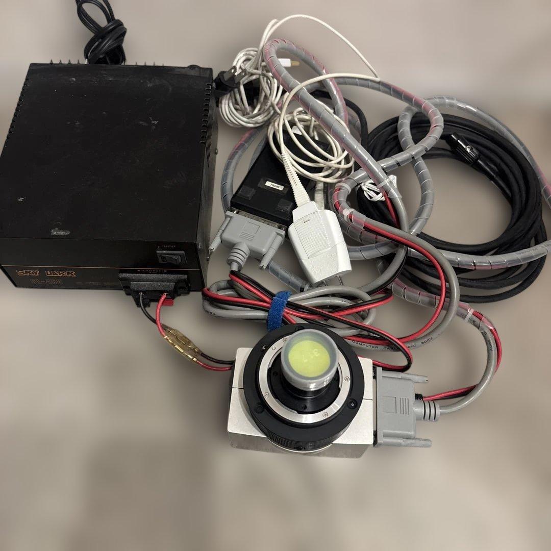 直流安定化電源装置＆冷却CCDカメラ