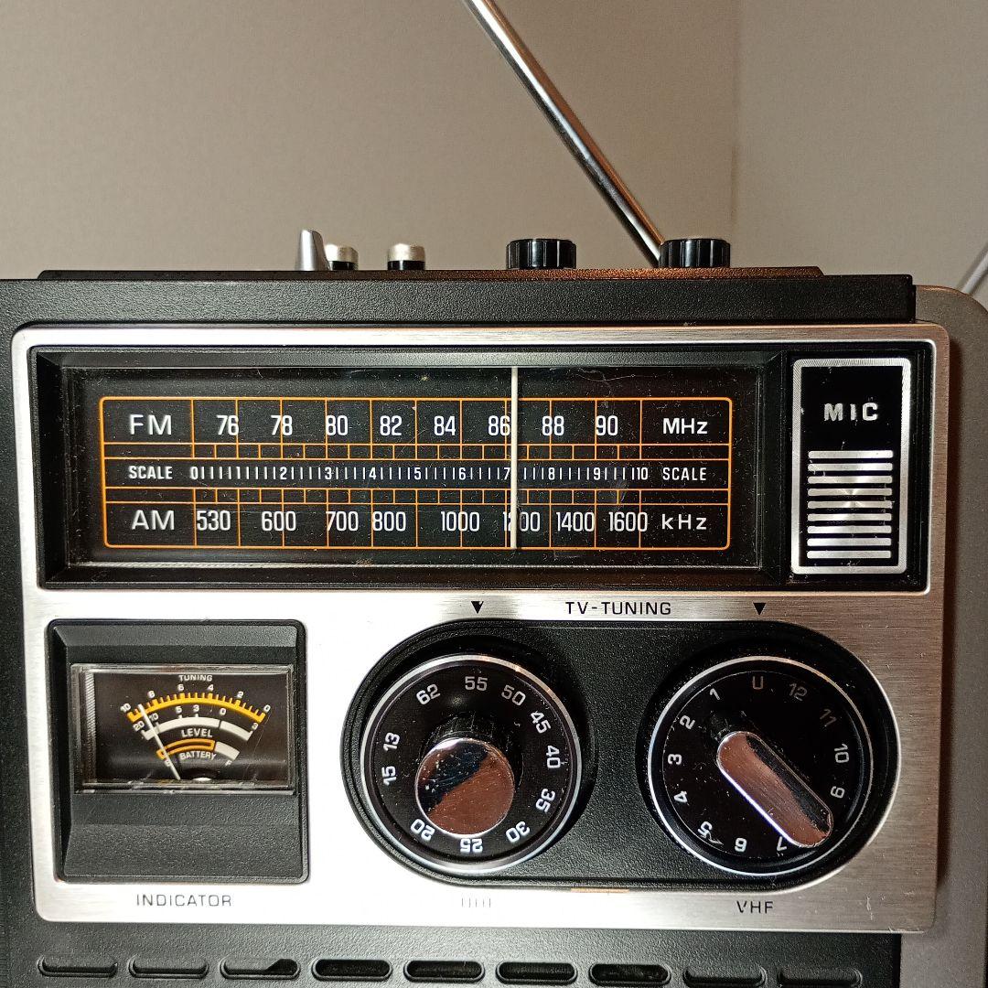 松下電器　ラジカセ　RQ-555　動作品(整備品)　電源コード付き