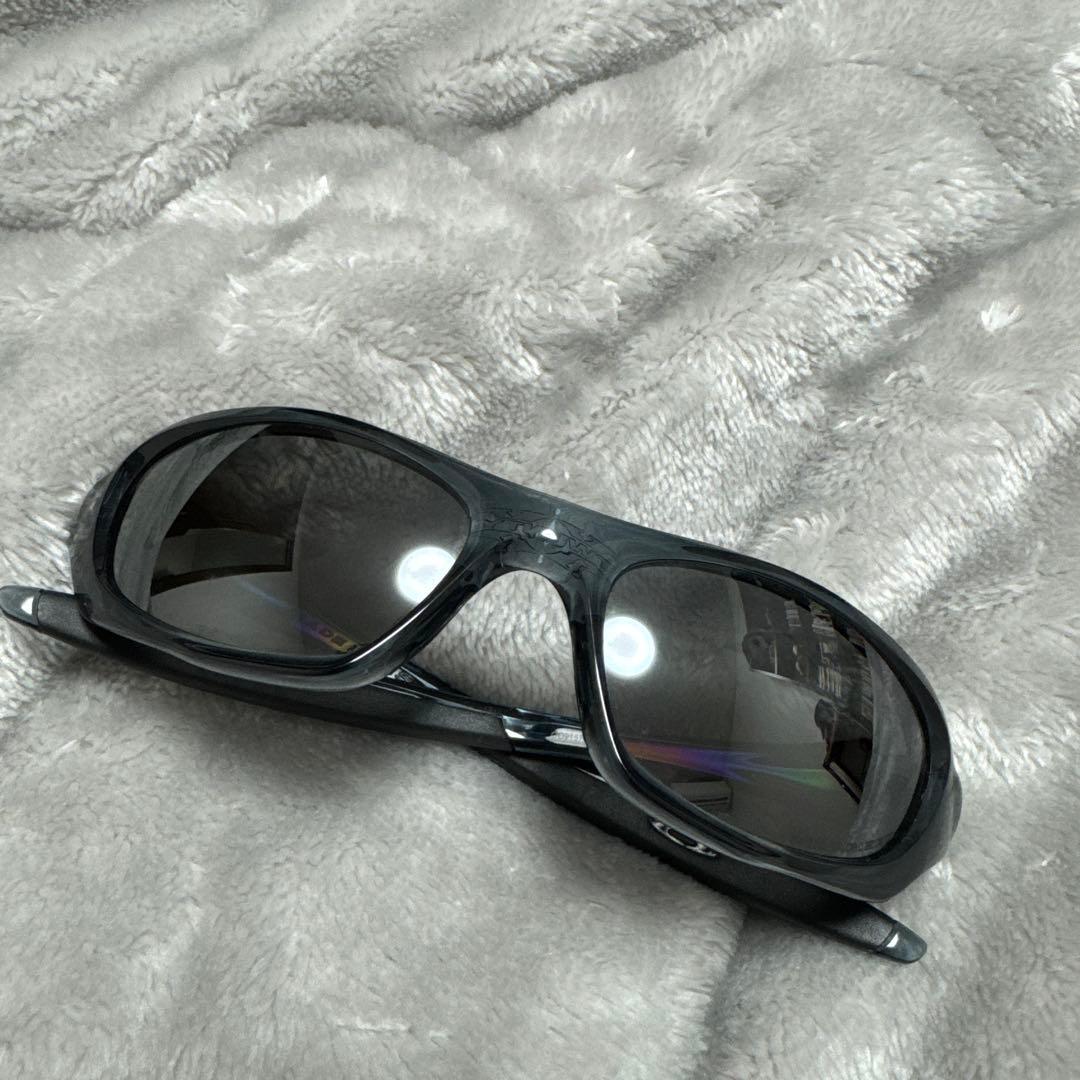 オークリースポーツスタイル 偏光レンズ サングラス ブラック