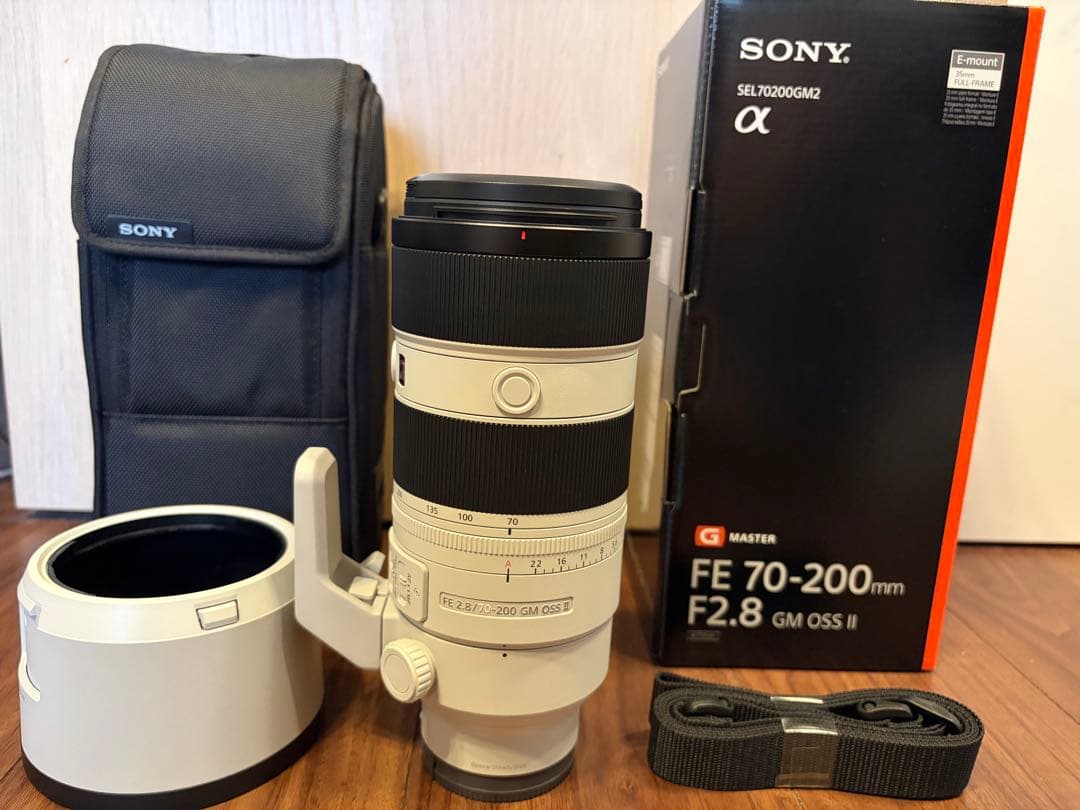 [ほぼ未使用] FE 70-200mm F2.8 GM OSS II