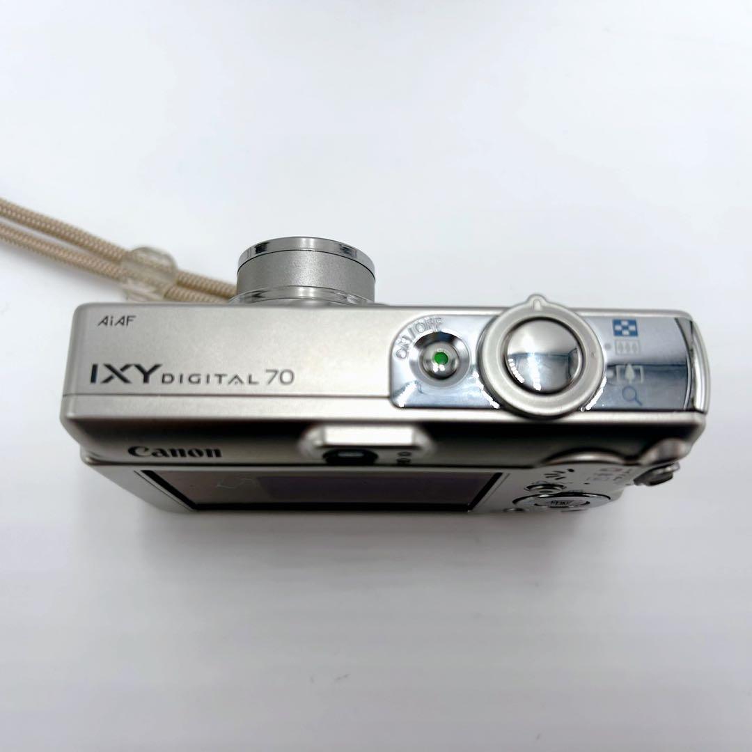 Canon IXY DIGITAL 70 シルバー コンパクトデジタルカメラ