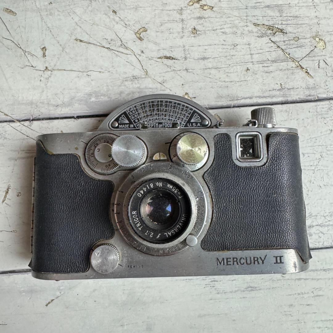 MERCURY II ハーフサイズカメラ USAカメラ ヴィンテージ