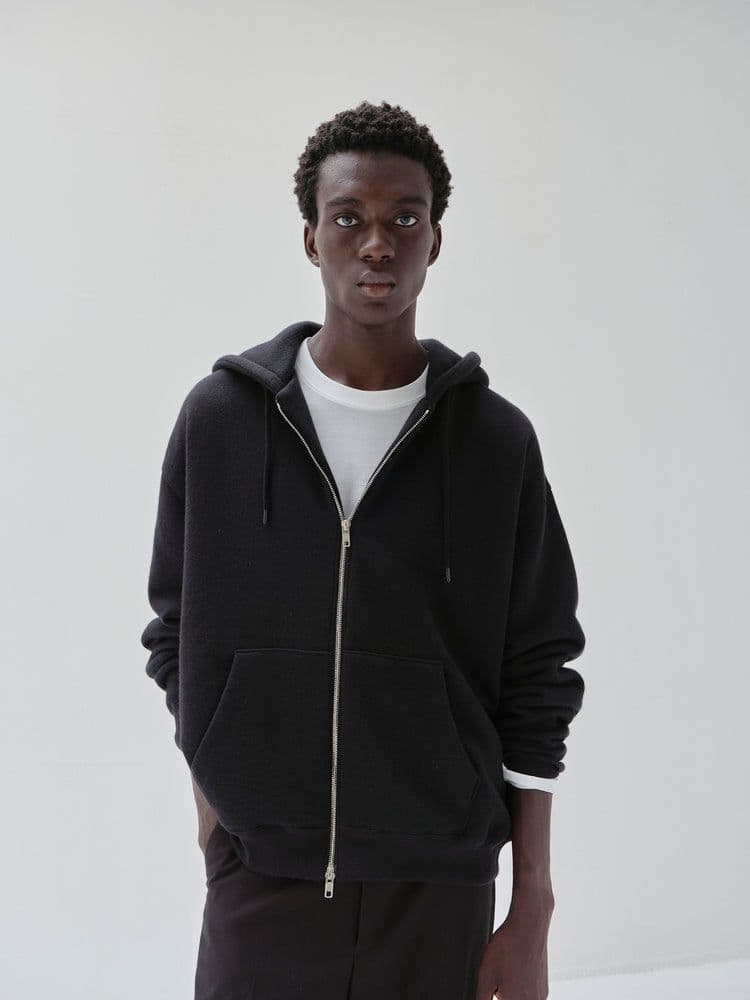 こ*ん様 cash & barba ベビーソモウフリースパーカー Black 3