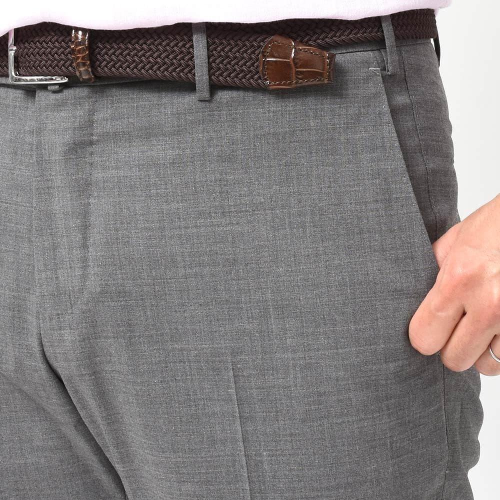 美品 4.2万 PT01 トラベラー EVOFIT ノープリーツスラックス 46