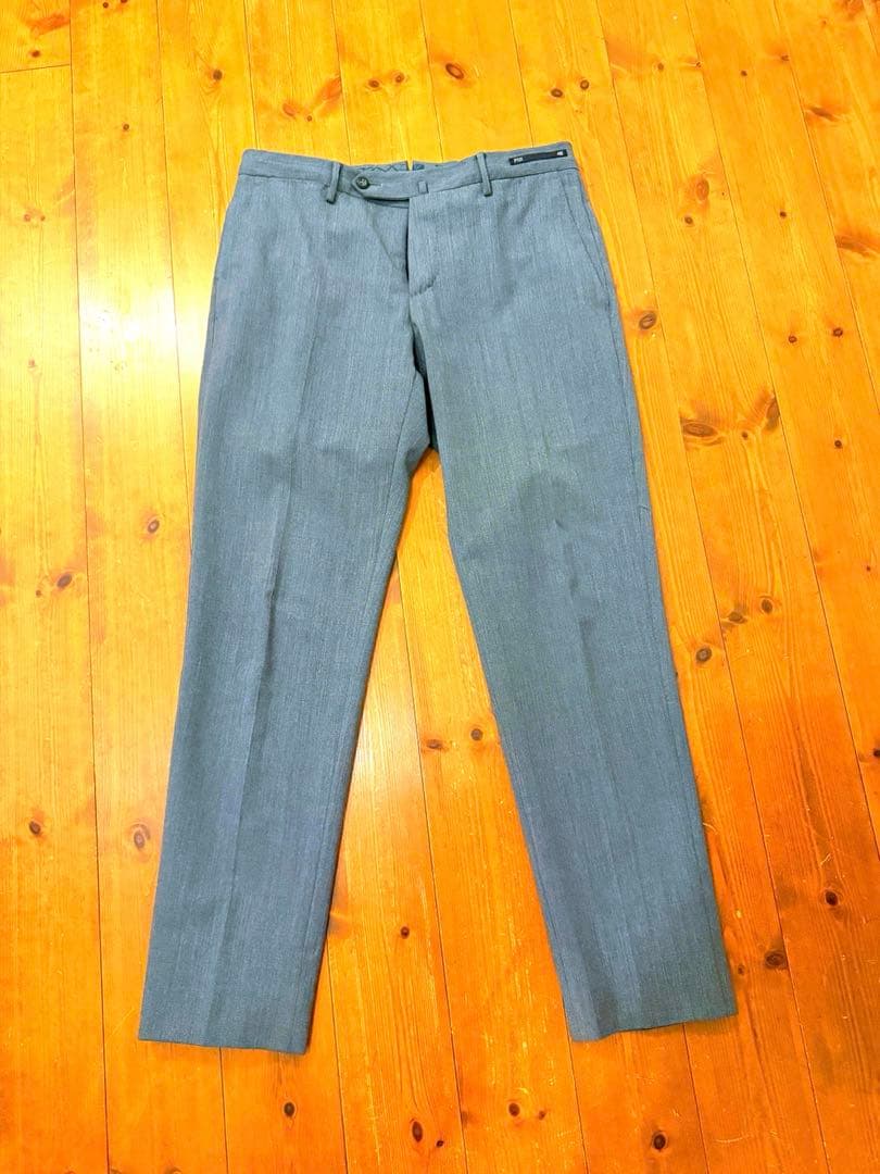 美品 4.2万 PT01 トラベラー EVOFIT ノープリーツスラックス 46