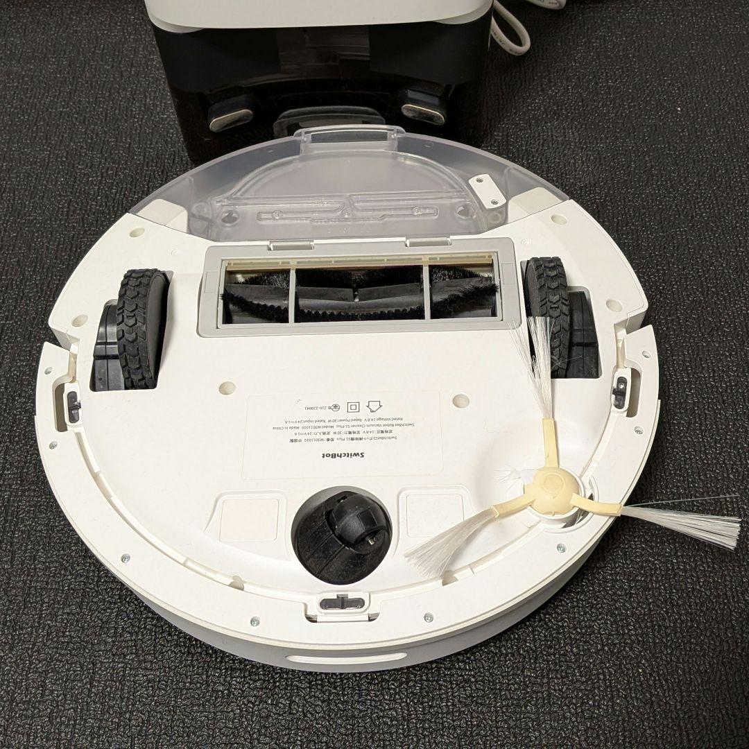 SwitchBot ロボット掃除機本体 ホワイト 自動充電機能 S1 Plus