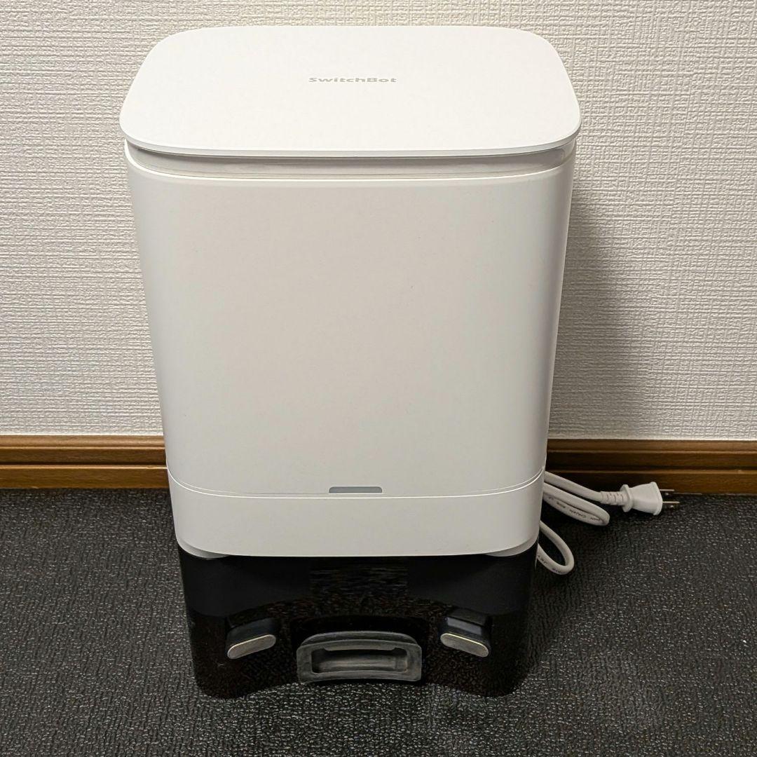 SwitchBot ロボット掃除機本体 ホワイト 自動充電機能 S1 Plus
