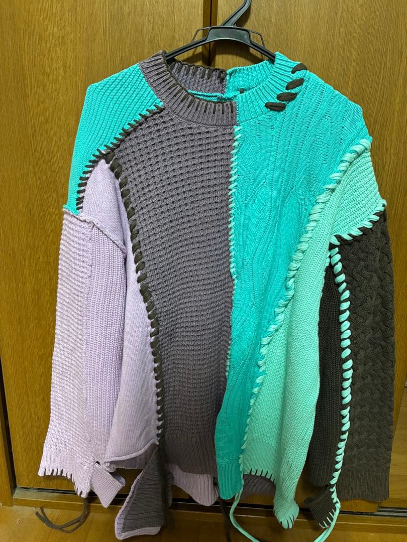 MAISON SPECIAL 鬼ワッフルニット