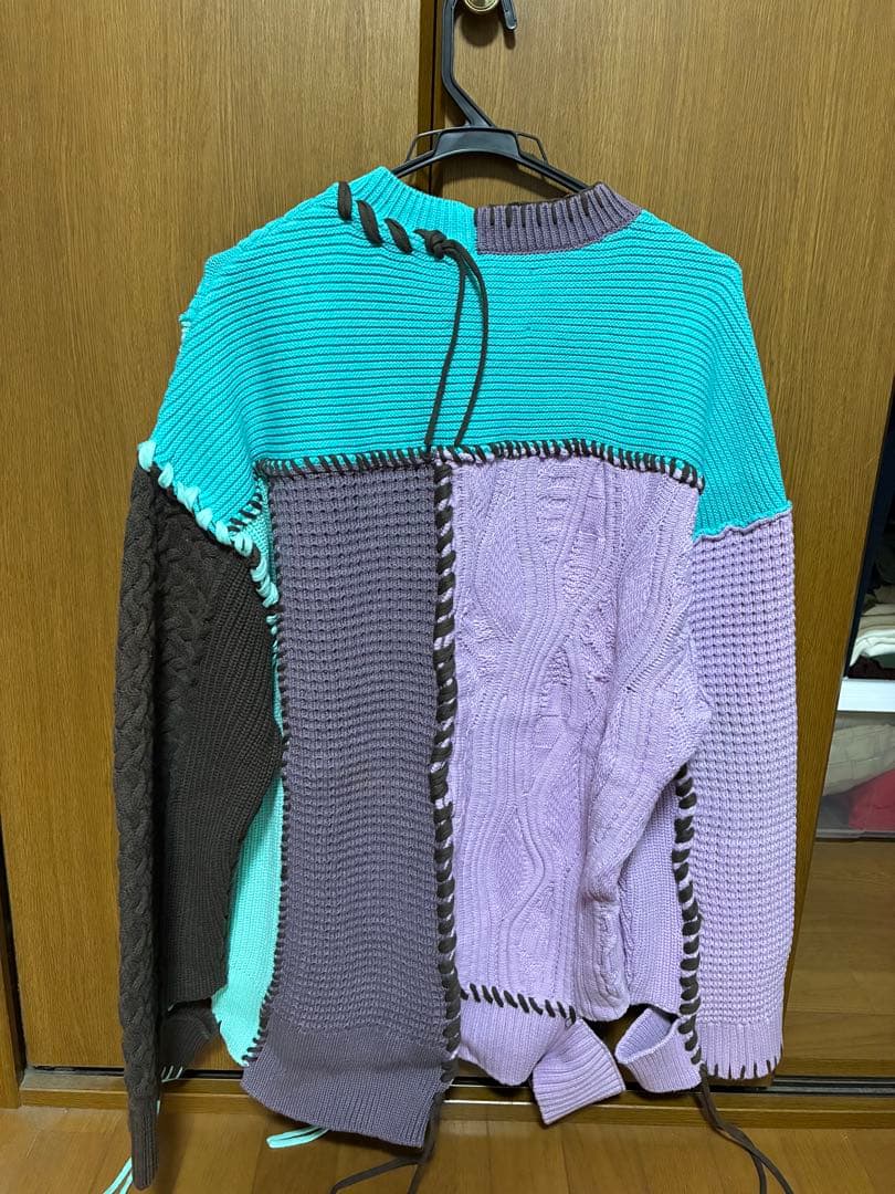 MAISON SPECIAL 鬼ワッフルニット