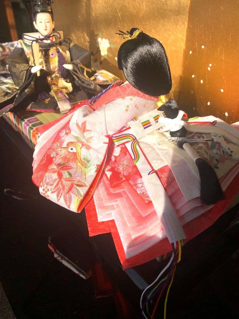 ⭐豪華西陣織 親王飾り 京人形師による着付けの有職雛⭐送料無料