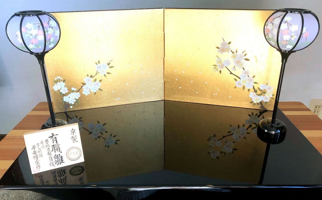 ⭐豪華西陣織 親王飾り 京人形師による着付けの有職雛⭐送料無料