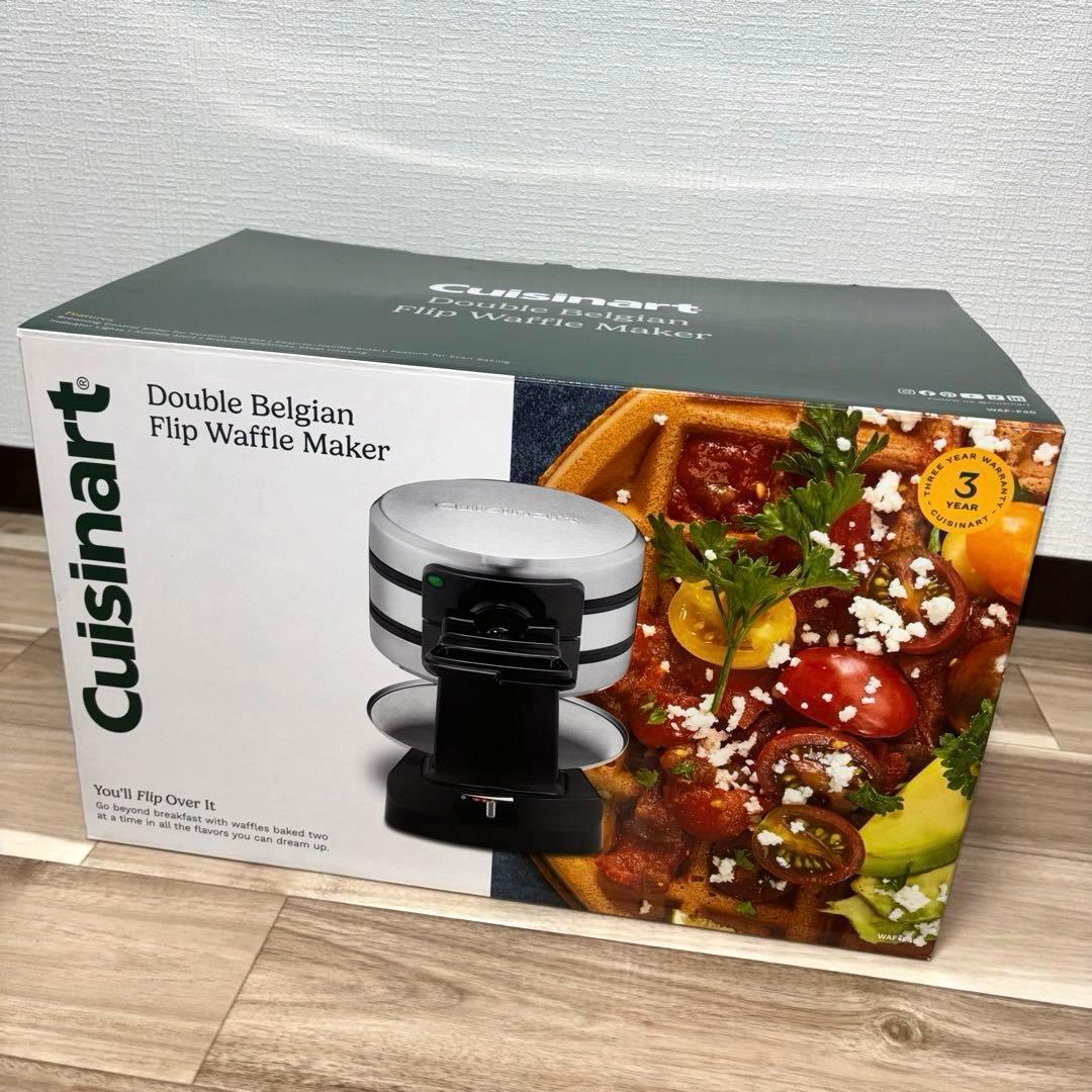 クイジナート フリップ式 ダブルワッフルメーカー WAF-F40