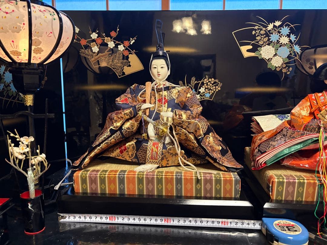 ひな祭り　伝統的 雛人形 •装飾品