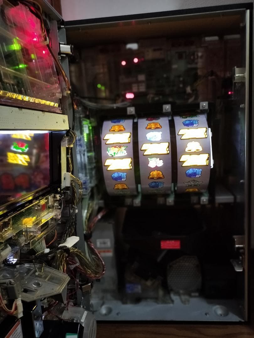 【パチスロ実機】コナミ★スカイガールズ～ゼロ、ふたたび～【不要機付】