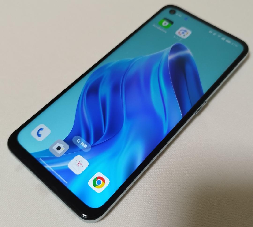 OPPO Reno5 A Y!mobile アイスブルー eSIM対応