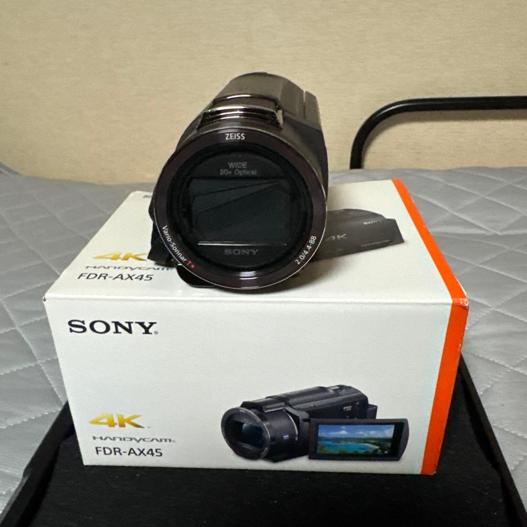 SONY 4K ハンディカム FDR-AX45 本体